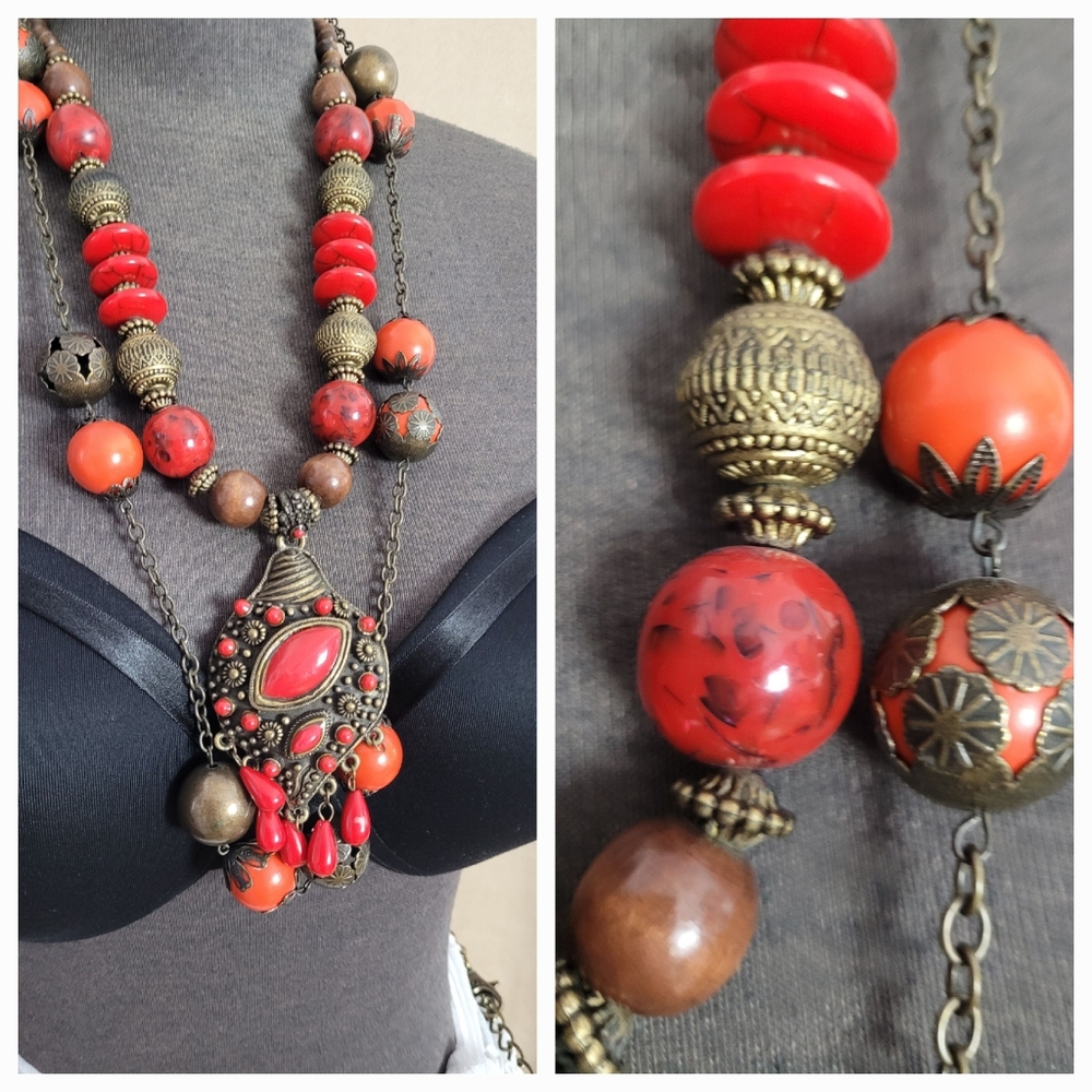 2pc Necklace Set - Picture 4 of 6